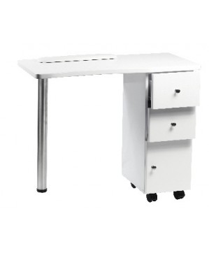 Table Manuc ECO-LAQ  Blanche  98x48x75 cm