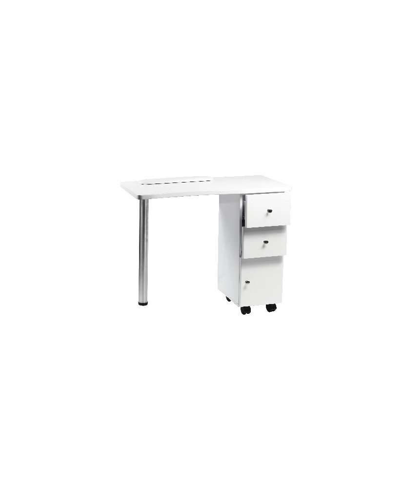 Table Manuc ECO-LAQ  Blanche  98x48x75 cm