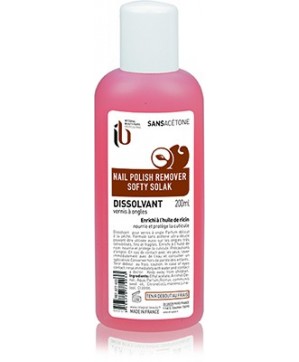 Dissolvant Vernis Peche Sans Acetone 200ml