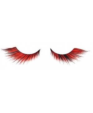 Faux Cils Crazy Plume Flamme Rouge X2 Aveccolle