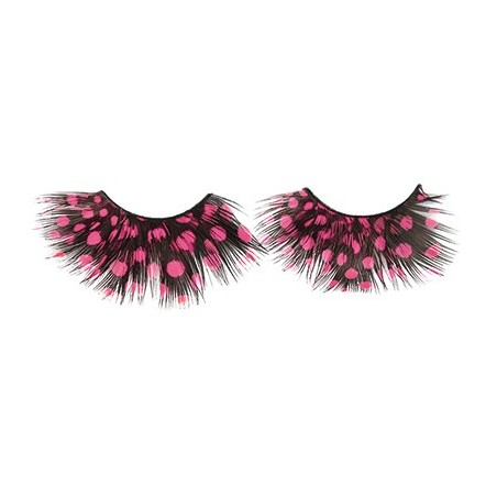 Faux Cils Crazy Plume Noir Poid Fushiax2Aveccol