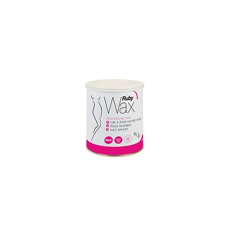 Cire-epilation Nacre Rose Avec Bande (800gr)