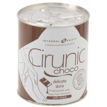 Cire Epil Tiede Chocolat  Av Bande (800gr)