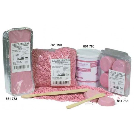 Cire-epilation Periwax Pot800G Rose Sans Bande