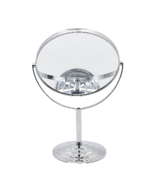 Miroir 16 cm grossissant x3  avec pied support