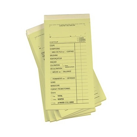 Bloc Chim.Ssn Jaune 10Carnets X50Fiches