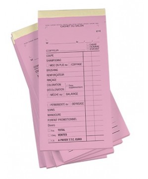 Bloc Chim.Avn Rose 10Carnets X50Fich