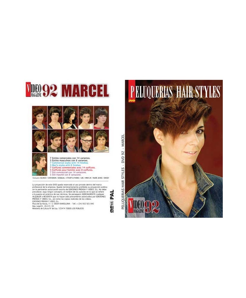 Video Dvd Methode Coif Mode Hair-Style 92