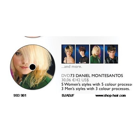 Video Dvd Methode Coif Mode Hair-Style Montes