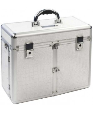 Valise Esto-3   420X190X330 Croco Blanc