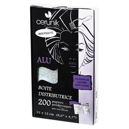 Alu Pro Gauffre Boite 200     22X12Cmx18Micron