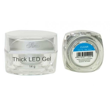 Sina-Manuc Led-Uv-Gel Epais Transparent (14ml)