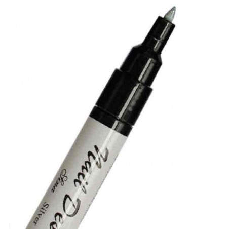 X-Crayon Argent Nail Design Pen - SINA