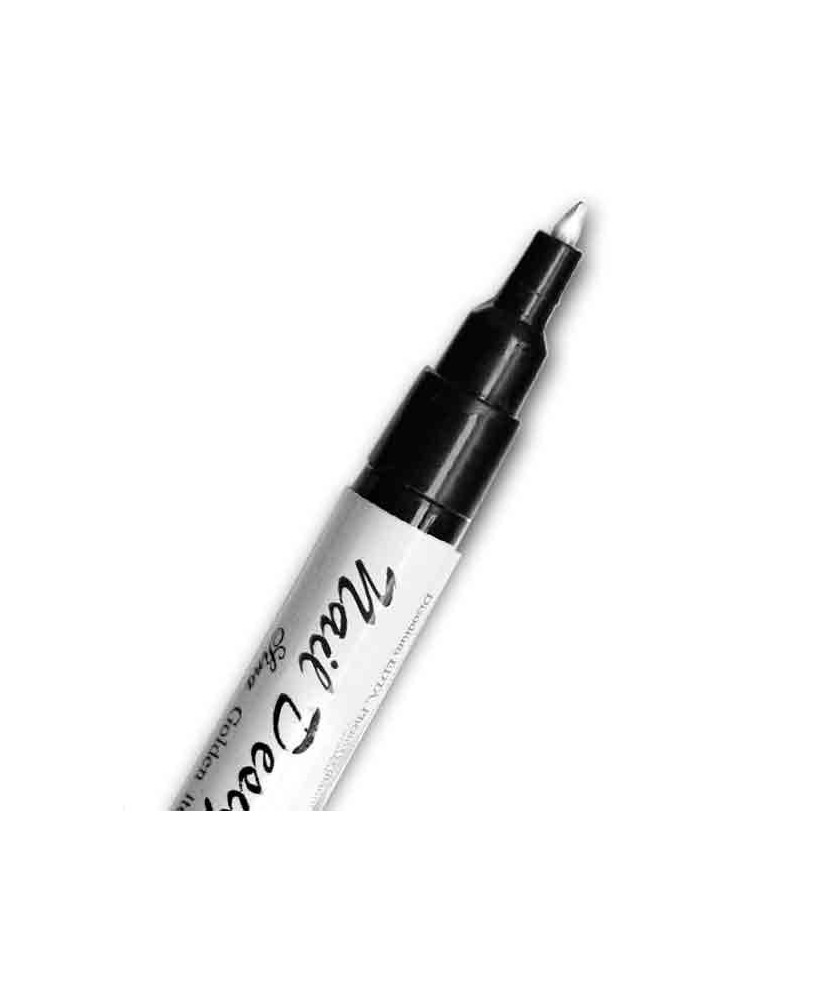 X-Crayon Blanc Nail Design Pen - SINA