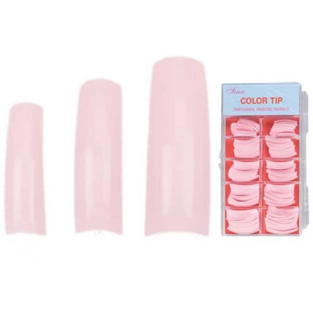 Faux Ongles Pro Ariel Assortis Rose Boitex100