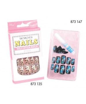 Faux Ongles X24  Goldy French - SINA