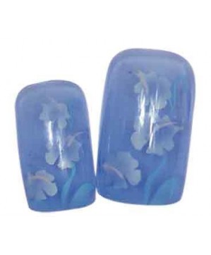 Faux Ongles X24 Orkis Bleue - SINA