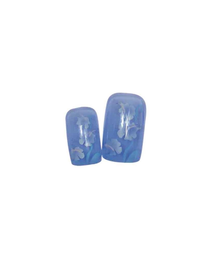 Faux Ongles X24 Orkis Bleue - SINA