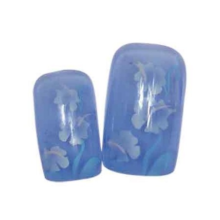 Faux Ongles X24 Orkis Bleue - SINA