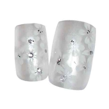 Faux Ongles X24 Orkis Blanche - SINA