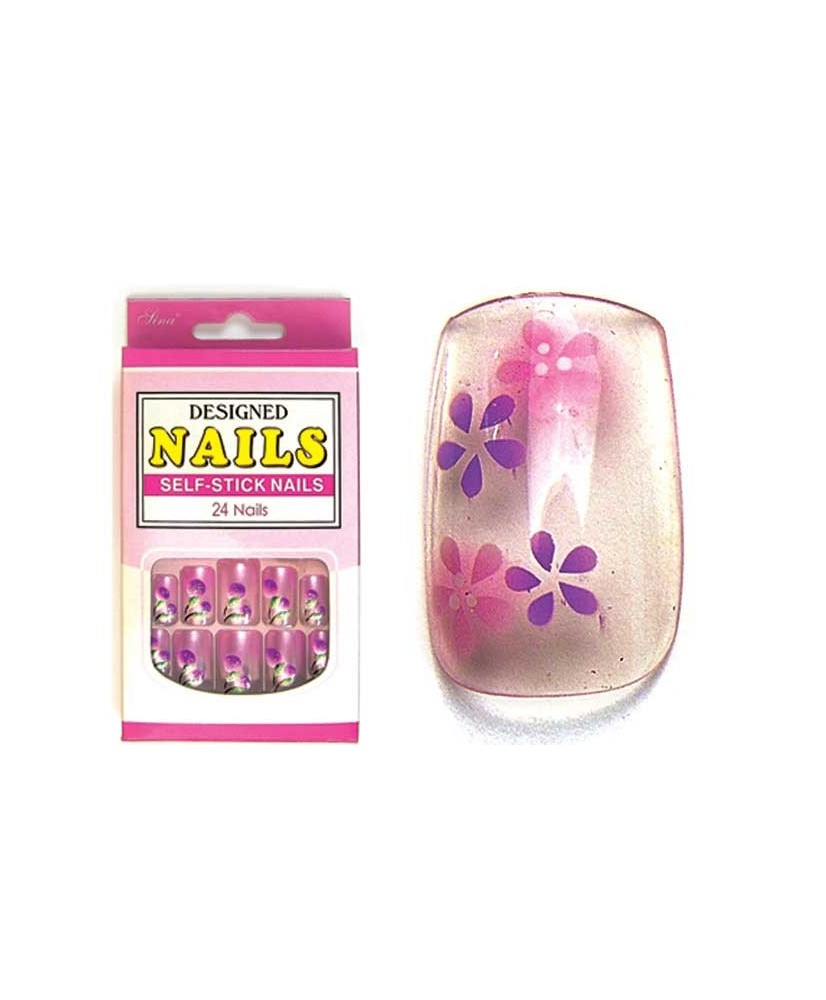 Faux Ongles X24 Orkis Mauve Fushia - SINA