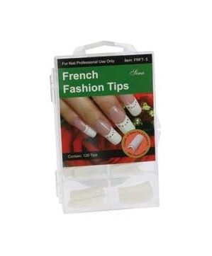 Faux Ongles x120 French-5 Blanc - SINA