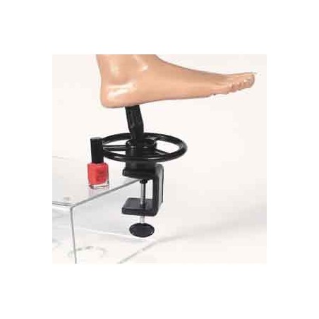 Pied Training Pedicurie Avec Faux Ongles