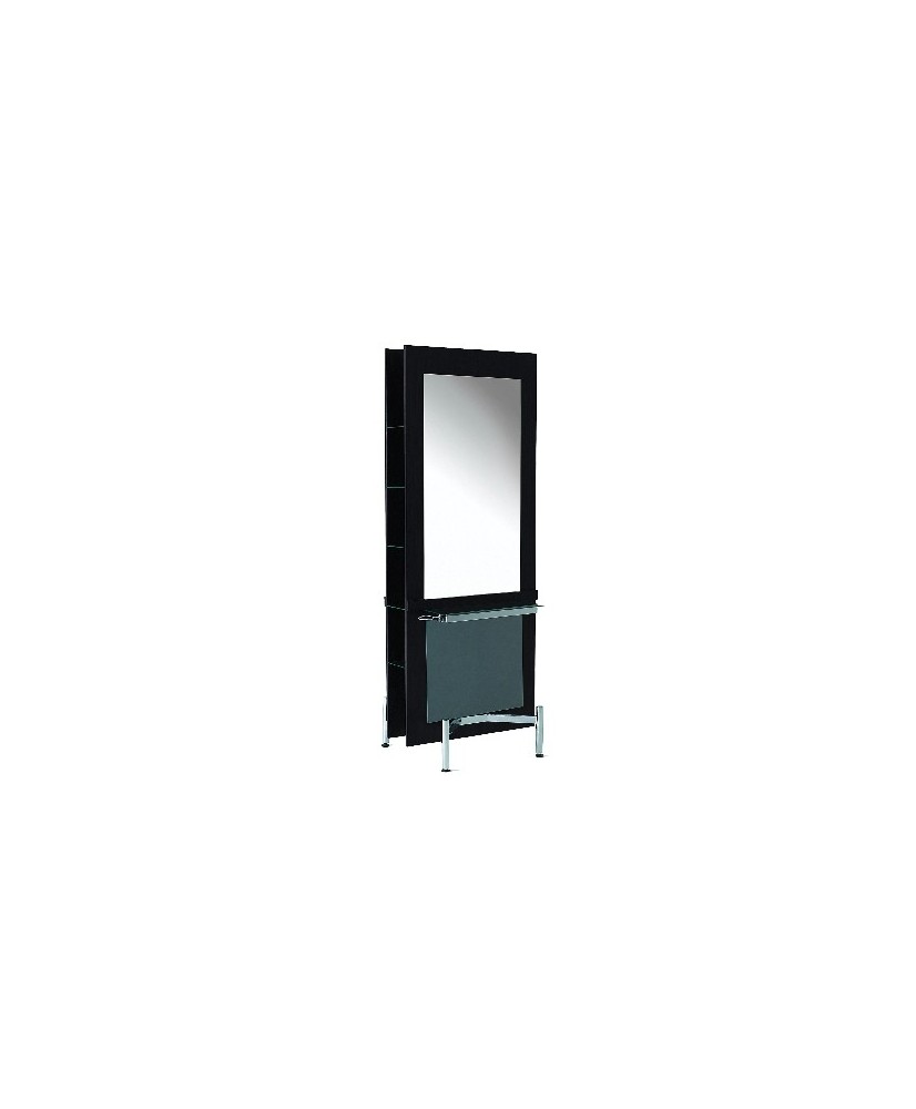 Coiffeus.NOTIL-2-DUO Dark-Wenge Noir miroir+tablet