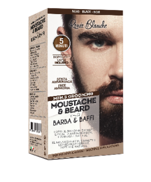 Kit Coloration Barbe Et Moustache Noir