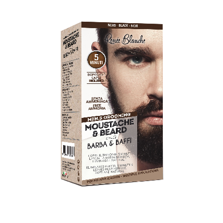 Kit Coloration Barbe Et Moustache Noir