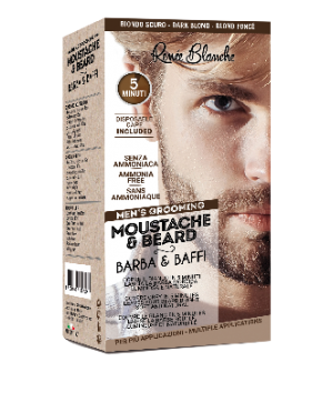 Kit Coloration Barbe Et Moustache Blond Foncé