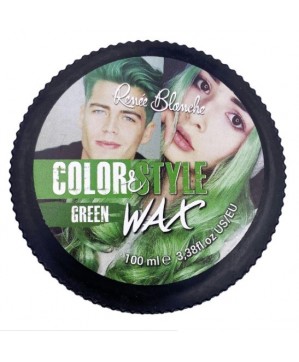 Color & Style Wax Green (100 ml) - Renée Blanche