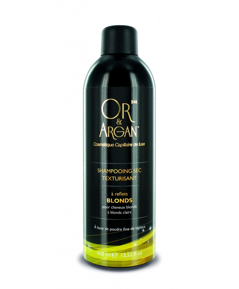 Or&Argan Shamp sec texturisant reflet blond 400ml