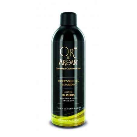 Or&Argan Shamp sec texturisant reflet blond 400ml