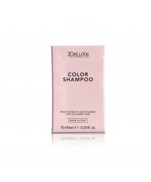 3DeLuxe Shampo.testeur10 ml Cheveux colorés x 50