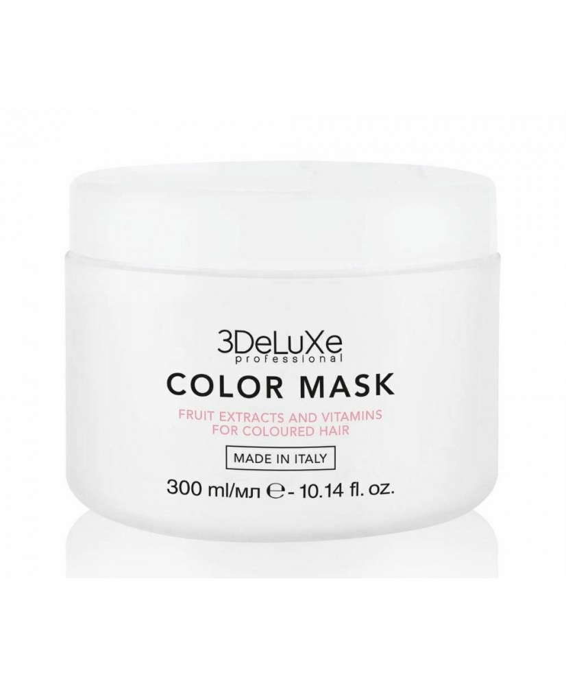 3DeLuxe Masque cheveux colorés - (300ml)