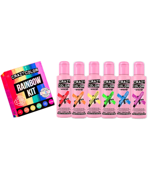 Kit LGBTQIA + Coloration Crazy Color 6 flac 100ml