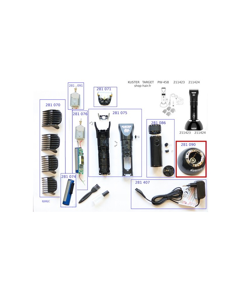 PDKUSTER Target 2 base chargeur