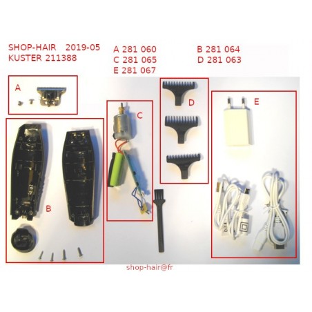 PDKUSTER KIT 3 SABOTS MW155-211388