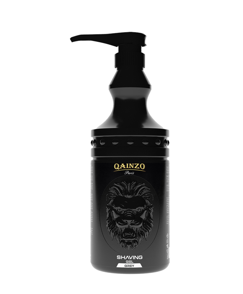 Gel rasage Gris - QAINZO (750ml)