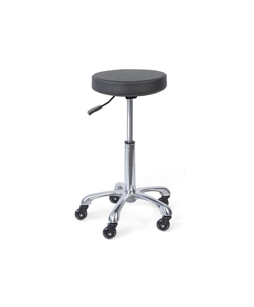 Tabouret ALPINE Noir roulette SUPER-TEAM 25