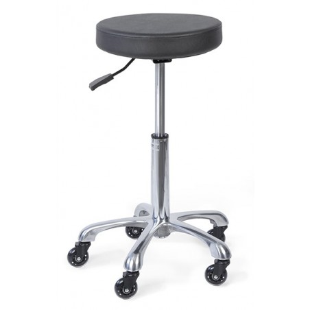 Tabouret ALPINE Noir roulette SUPER-TEAM 25