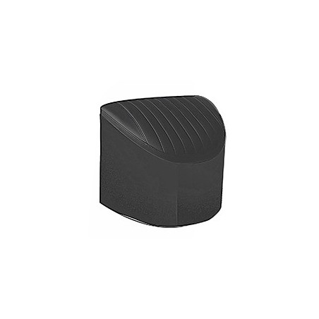 Pouf repose pied VENEZIA  noir