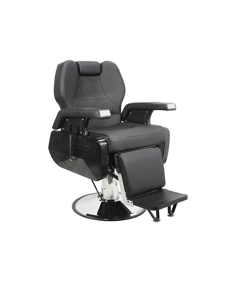 Fauteuil barber PROMONT-2-45 noir chromé