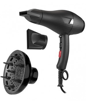 Sechoir Sirius Brushless Ionic noir 2200W - PROMEX