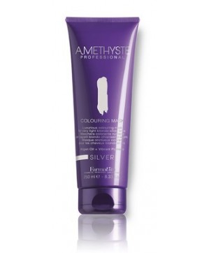 AMETHYSTE Masque coloré tube 250ml Argent-Silver