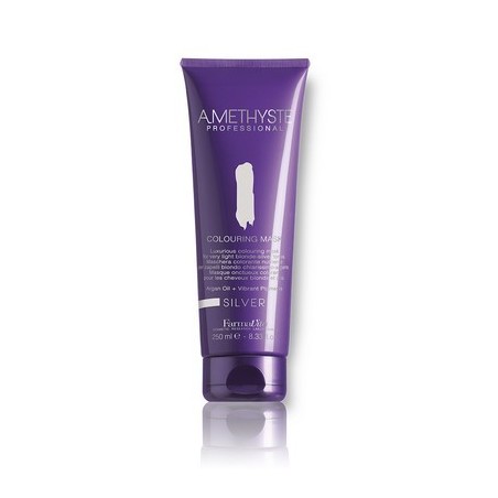 AMETHYSTE Masque coloré tube 250ml Argent-Silver