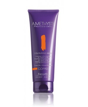 AMETHYSTE Masque coloré tube 250ml Cuivré