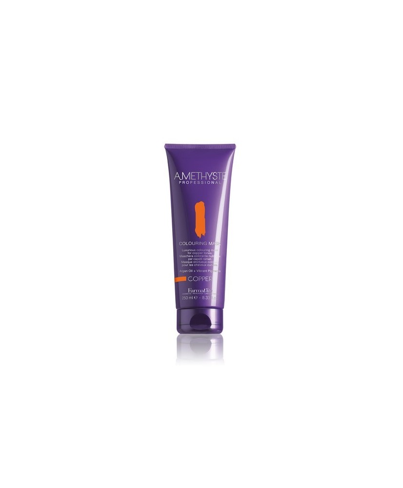 AMETHYSTE Masque coloré tube 250ml Cuivré