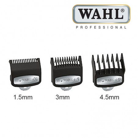 Fx Peigne KIT 3 Sabots WAHL TAPER++ 1.5+3.0+4.5 mm